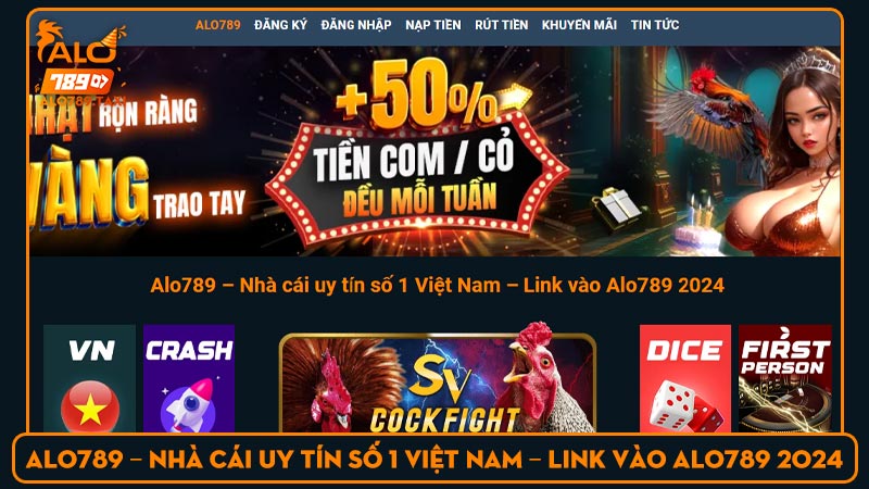 Alo789 🎖️ Link Truy Cập Nhà Cái Alo789 Chính Thức Nhận 2tr