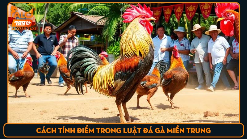 Cách tính điểm trong luật đá gà miền trung