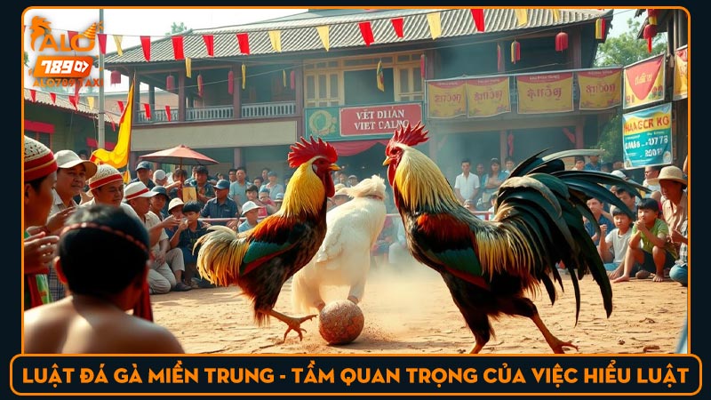 Luật đá gà miền trung